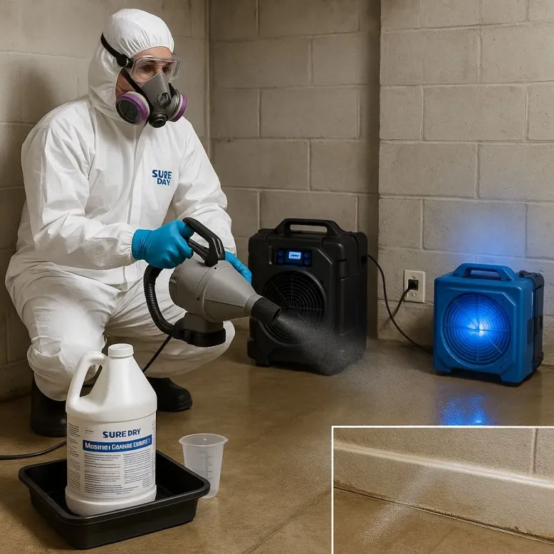 Sanitization and Odor Removal process in Sabana, PR