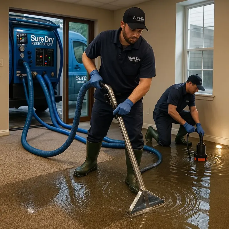 Water Extraction and Removal process in Sabana, PR